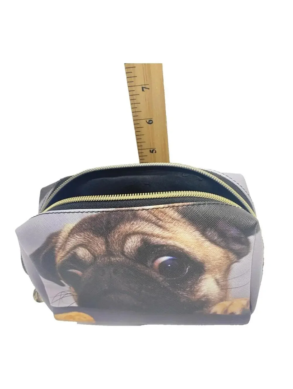 Pug Dog Make Up Cosmetic Bag Travel Bag Cute Dog Bag Case New